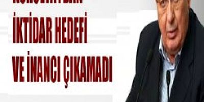 KEMAL ANADOL CHP KURULTAYINI DEĞERLENDİRDİ..